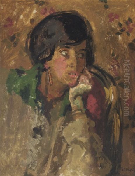 Oeuillade Oil Painting by Walter Sickert