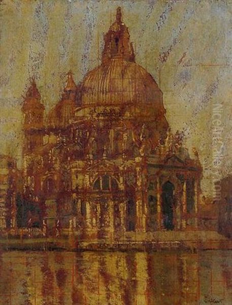 Santa Maria Della Salute Oil Painting by Walter Sickert