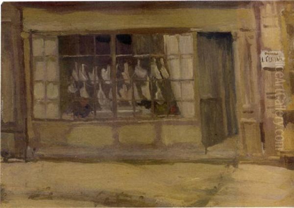 The Little Shop Oil Painting by Walter Sickert