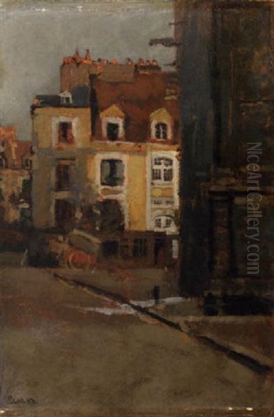 The Haunted House, Dieppe Oil Painting by Walter Sickert