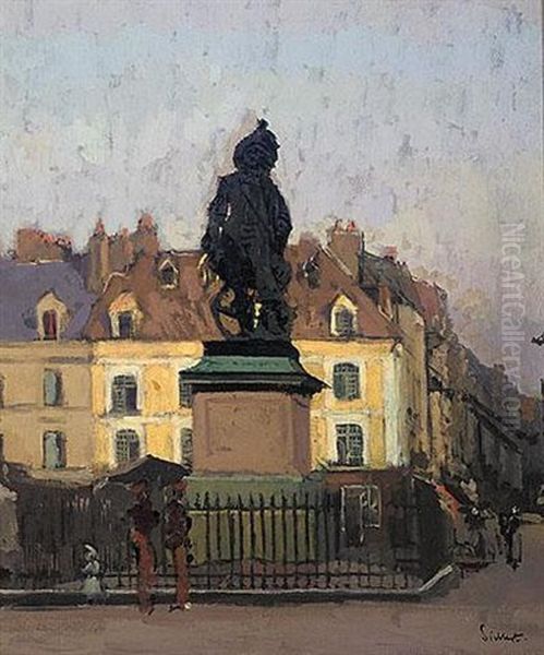 La Grand Duquesne, Dieppe Oil Painting by Walter Sickert