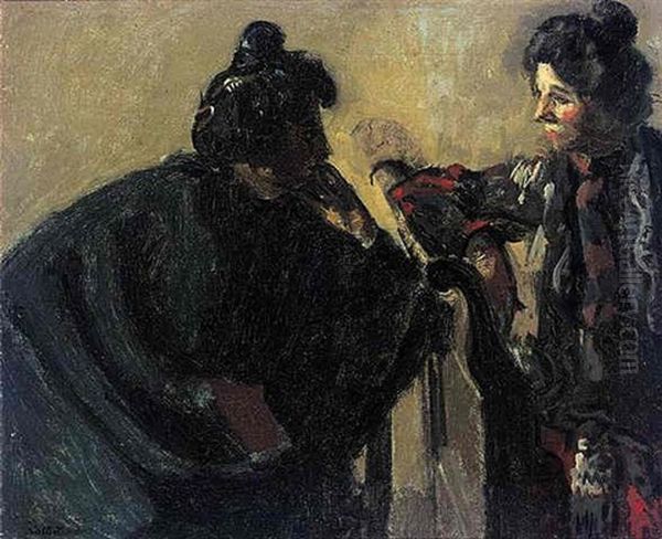 Caquetoeres Oil Painting by Walter Sickert