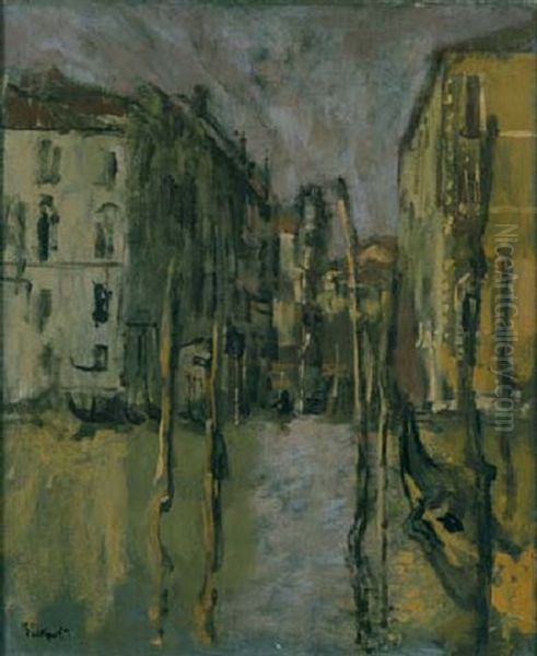 Il Traghetto Oil Painting by Walter Sickert