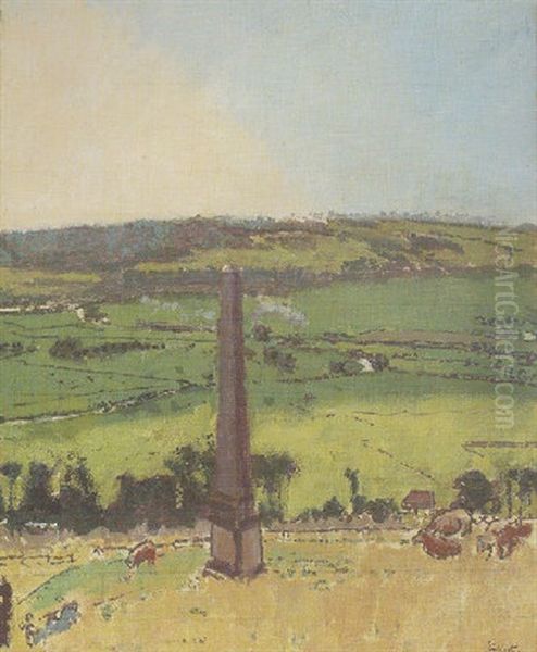 The Obelisk Oil Painting by Walter Sickert