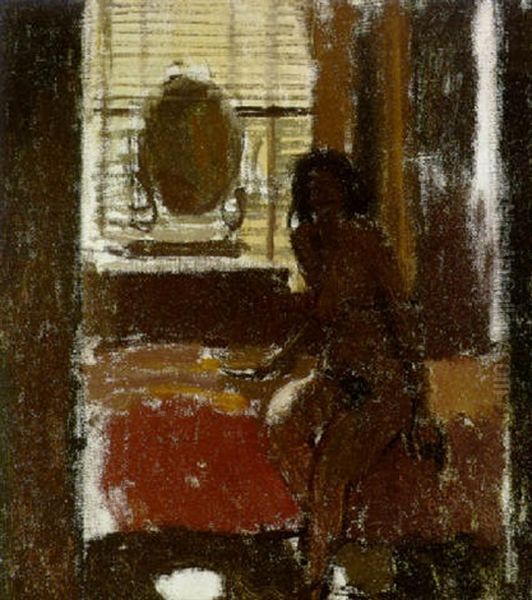 Mornington Crescent Nude, Contrejour by Walter Sickert