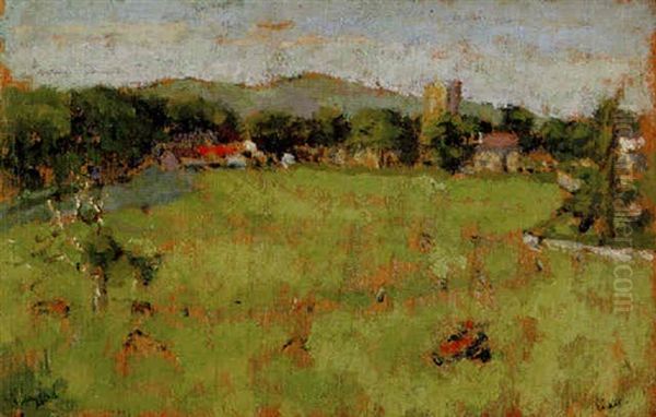 Chagford, Devon Oil Painting by Walter Sickert