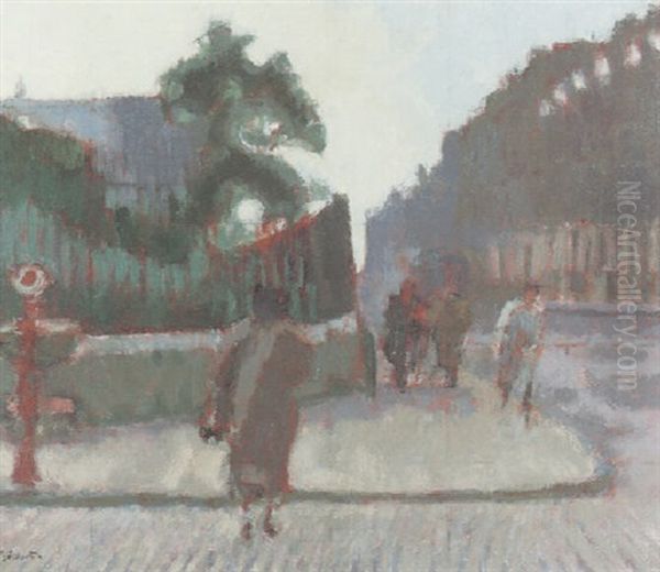 Pentonville Hill, London Oil Painting by Walter Sickert