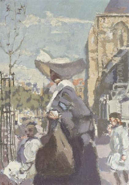 La Bonne Soeur Oil Painting by Walter Sickert