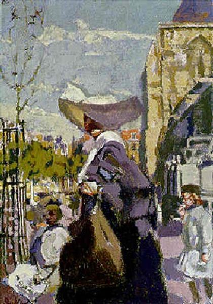 La Bonne Soeur Oil Painting by Walter Sickert