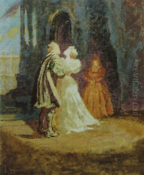 Taming Of The Shrew At The New Theatre Oil Painting by Walter Sickert