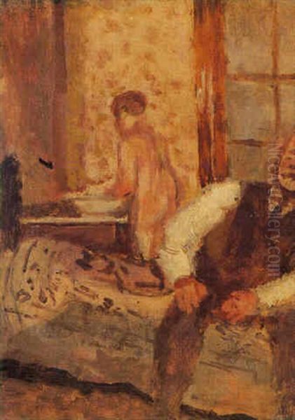 Camden Town Interior Oil Painting by Walter Sickert