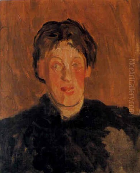 Portrait Of Florence Pash Oil Painting by Walter Sickert