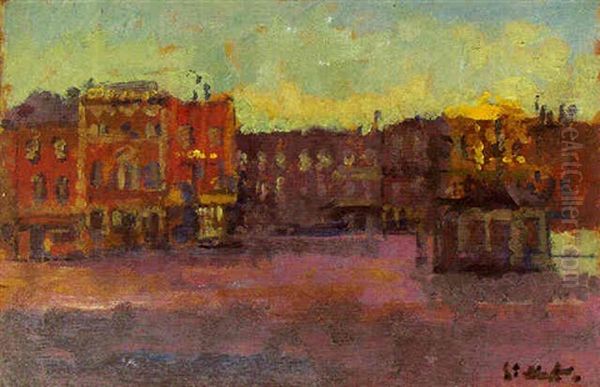 Street Scene, Dieppe by Walter Sickert