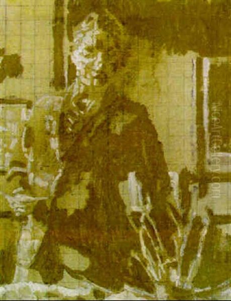 Doctor Cobbledick Oil Painting by Walter Sickert