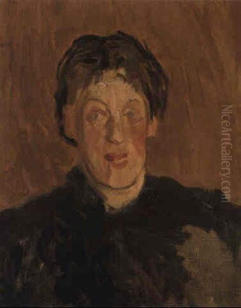 Portrait Of Florence Pash Oil Painting by Walter Sickert