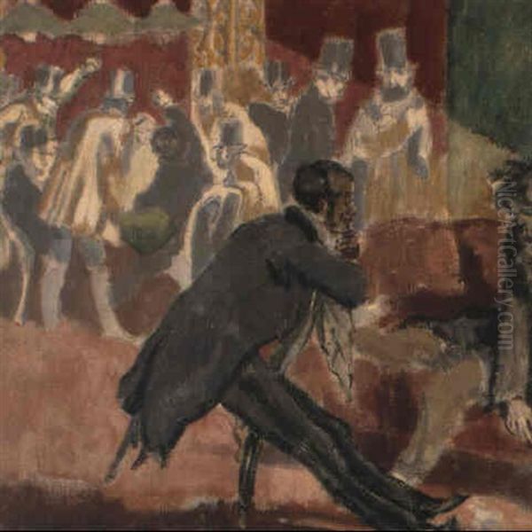 Le Tapis Vert Oil Painting by Walter Sickert