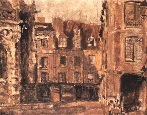 Dieppe Oil Painting by Walter Sickert