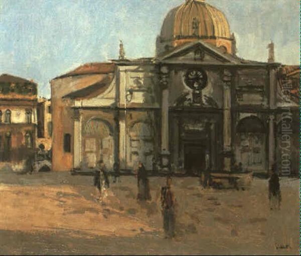 Santa Maria Formosa, Venice Oil Painting by Walter Sickert