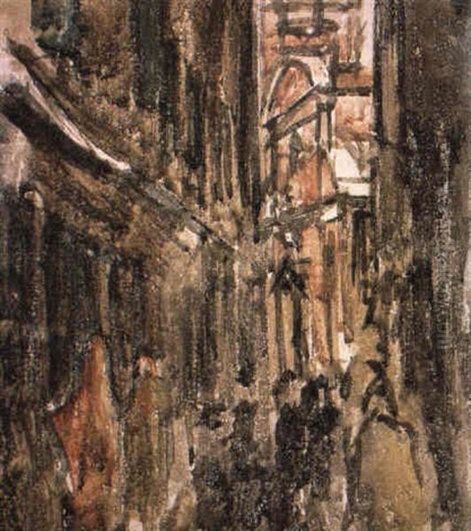 The Church Of San Giovanni Christostomo, Venice Oil Painting by Walter Sickert