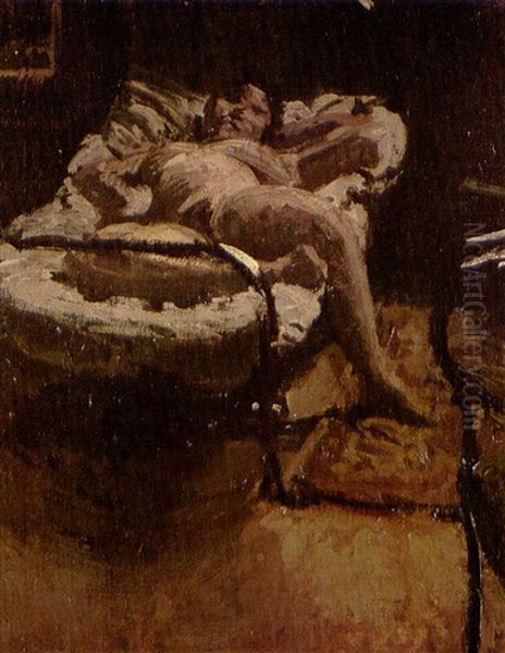 Nuit D'ete Oil Painting by Walter Sickert