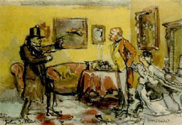 The Seducer Oil Painting by Walter Sickert