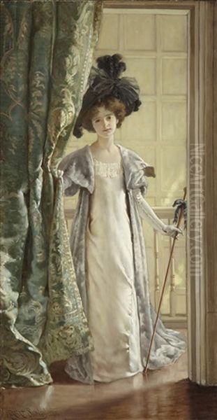 Au Revoir Oil Painting by Herbert Sidney