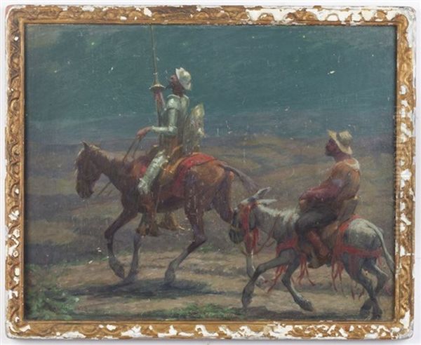 Don Quixote Oil Painting by Arthur Siebelist