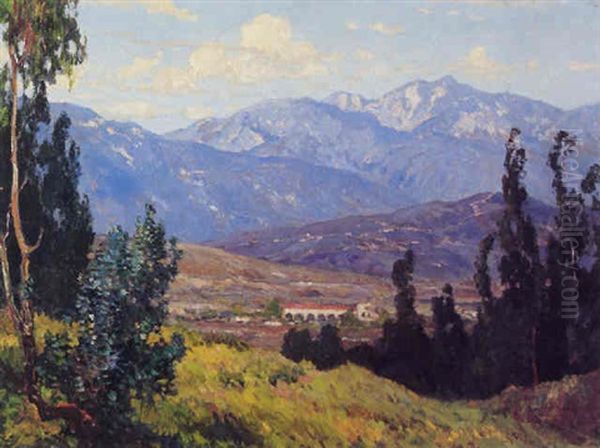 The San Fernando Valley Oil Painting by Christian Siemer