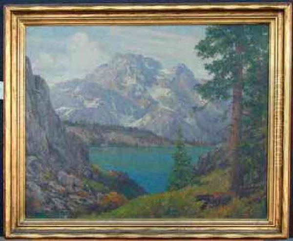 High Sierra Landscape Oil Painting by Christian Siemer