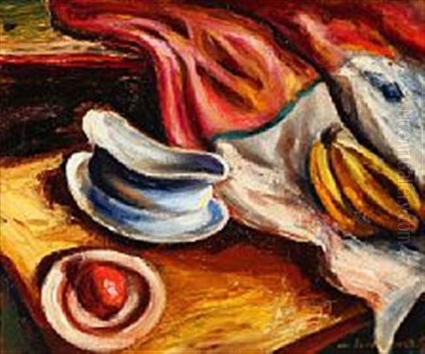 Still Life Oil Painting by Otto Sievert