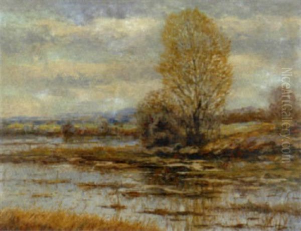 Herbst Im Burgenland Oil Painting by Rolf Sigurd