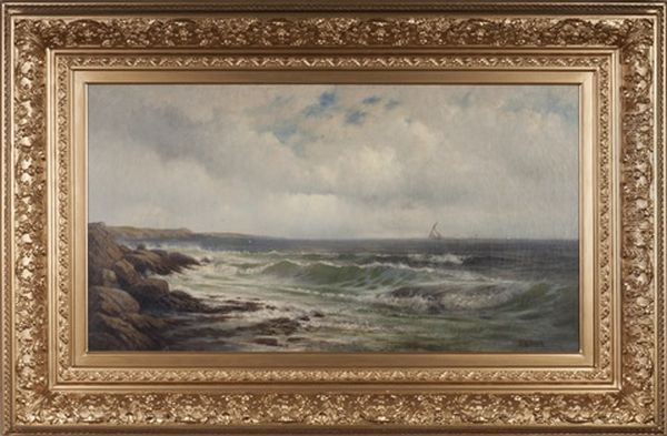 On The New England Coast Oil Painting by Francis Augustus Silva