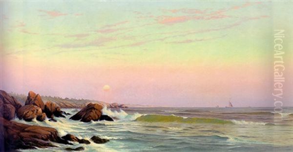 Cape Ann Oil Painting by Francis Augustus Silva