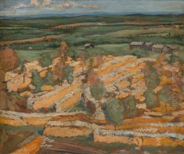 From Outokumpu Oil Painting by Hugo Simberg