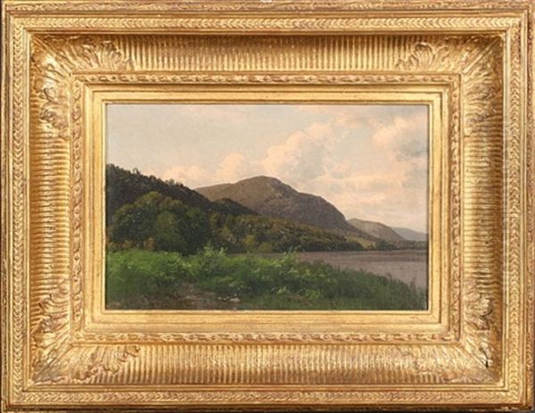 Schaunasaw From The Delaware Oil Painting by Herman Gustav Simon