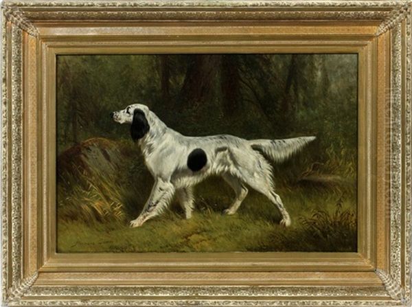 Hunting Dog by Hermann Gustave Simon