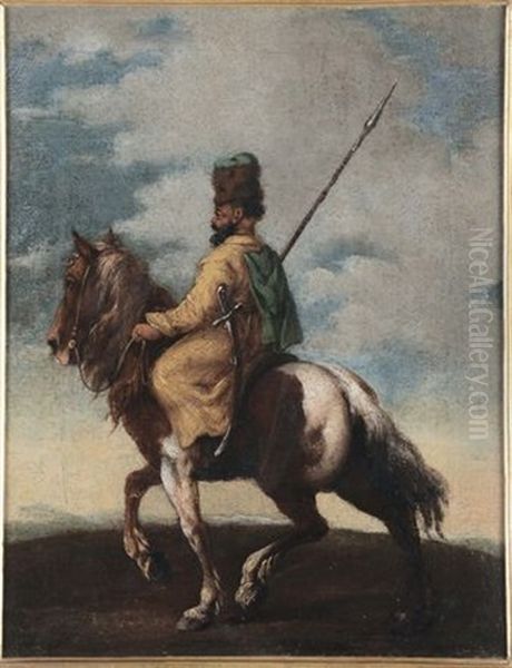 Cavaliere Oil Painting by Francesco Simonini