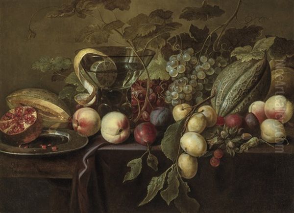 Still Life Oil Painting by Michiel Simons