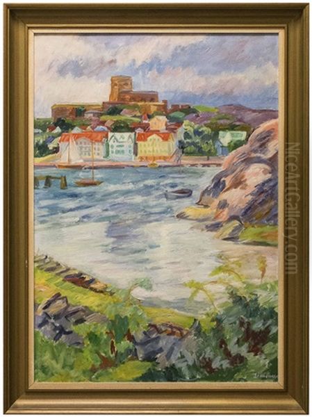 Marstrand Fran Koon Oil Painting by Birger Simonsson