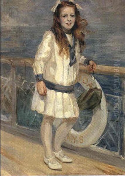 On Deck Oil Painting by Charles Sims