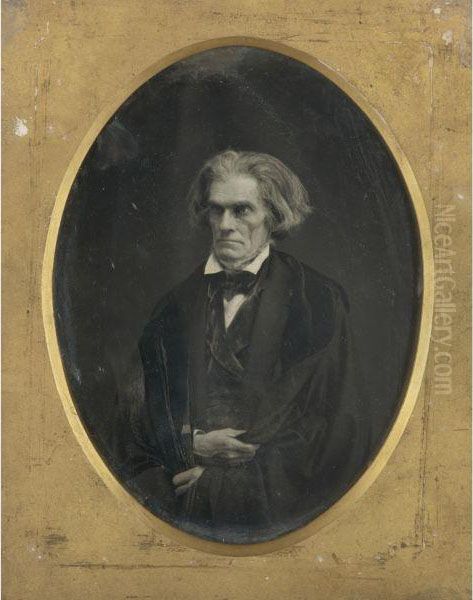 John C. Calhoun Oil Painting by Mathew B. Brady