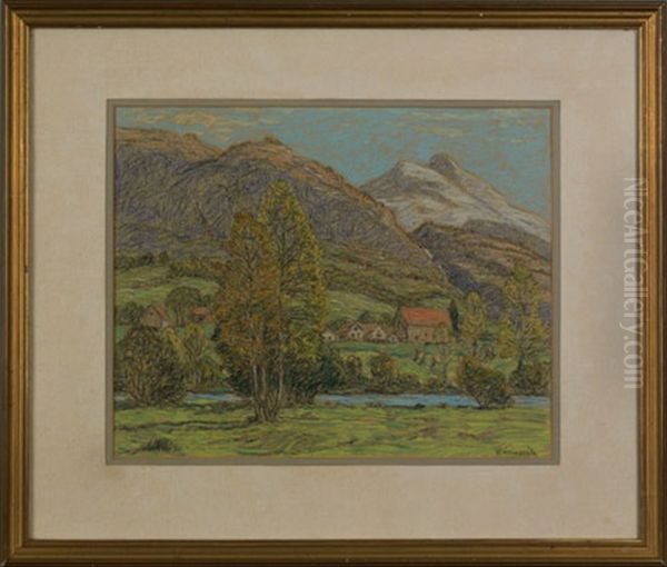 Landscape Oil Painting by William Henry Singer Jr.