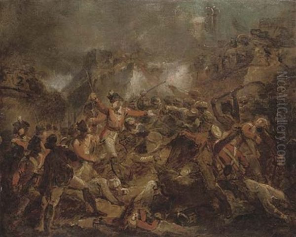 The Assault And Taking Of Seringapatam by Henry Singleton