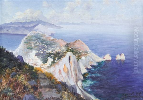 Veduta Di Capri by Gofredo Sinibaldi