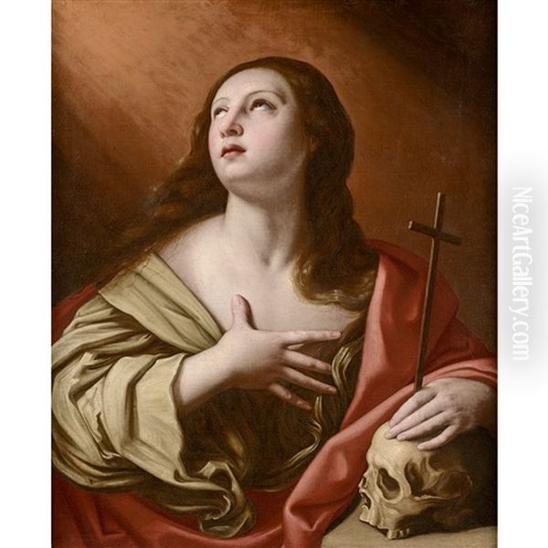 Sainte Marie-madeleine Oil Painting by Elisabetta Sirani