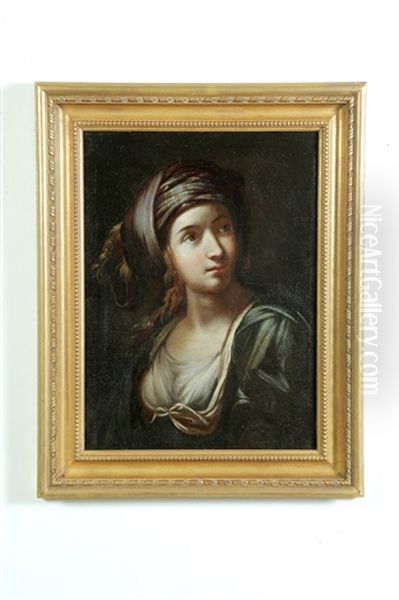 Portrait Of A Woman Oil Painting by Elisabetta Sirani