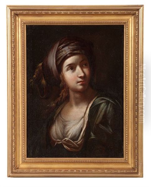 Portrait Of A Woman Oil Painting by Elisabetta Sirani