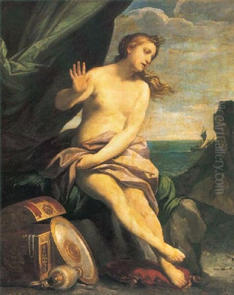 Didone Abbandonata Da Enea Oil Painting by Elisabetta Sirani