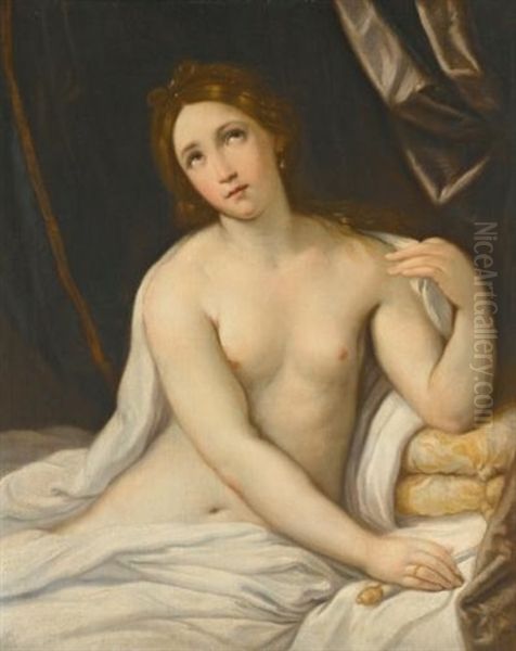 Lucretia Oil Painting by Giovanni Andrea Sirani