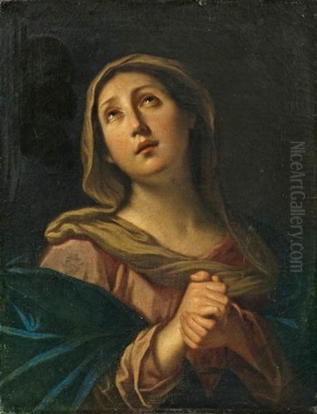 Betende Madonna by Giovanni Andrea Sirani